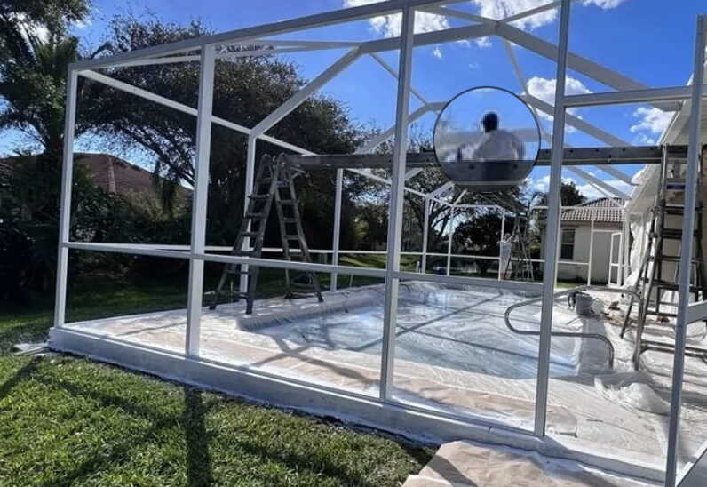 Pool cage and competitive pricing for all of our pool enclosure servicescompetitive pricing for all of our pool enclosure services 